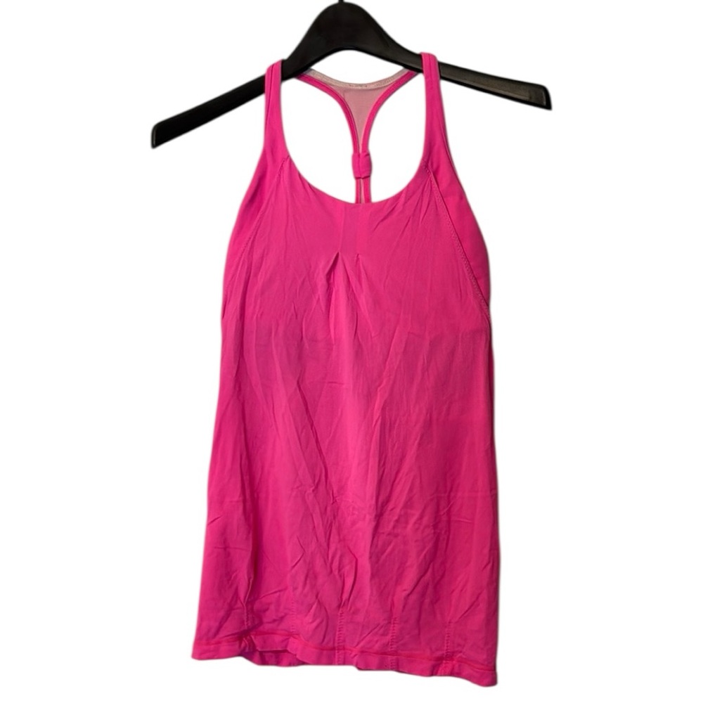 lululemon athletica Hot Pink Racerback Tank Top
